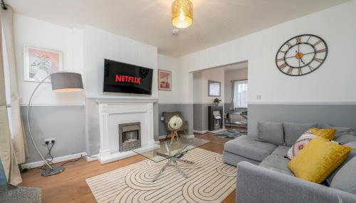 Modern 3 bedroom House - Parking - Sleeps 6 - Foto 5