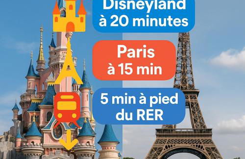 Studio 5 minutes RER A - Foto 1