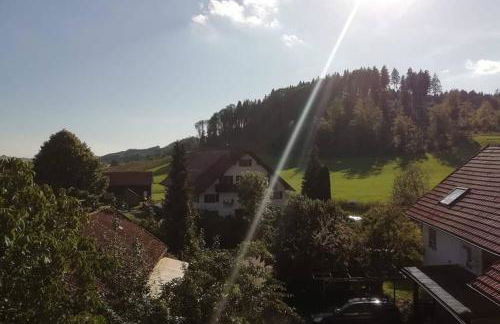 Ferienwohnung Leutkirch offen hell hoch schöne Aussicht - Foto 12
