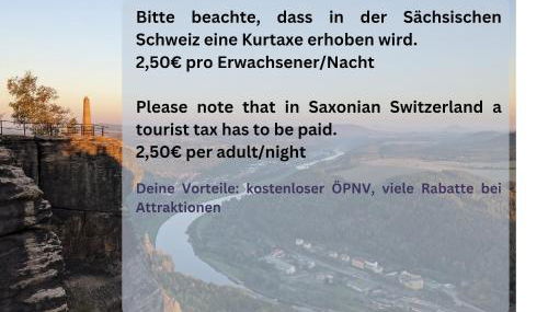 B6 - Urlaubsmagie - Inmitten der Sächsischen Schweiz mit Balkon mit Ausblick auf die Sandsteine - Foto 4