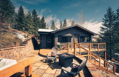 Luxury Mountain Cabin with Views, Hot Tub, Fireplace - Foto 8