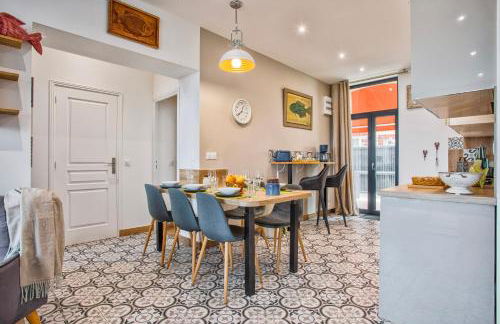 VILLA 139 LA VAGUE - FRONT DE MER - appartement contemporain et terrasse sur cour - 2 à 6 personnes - Rez-de-chaussée - Photo 7