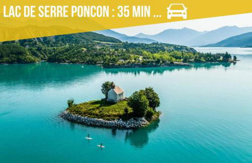 L'Aiglon Studio cocon au coeur de Gap - Foto 13