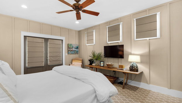 Spacious Home: 5br/4.5ba, Sleeps 12, Beach Access, Cool Covered Back Porch! - Foto 5, Habitación