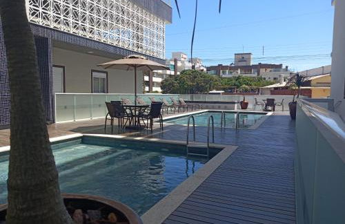 Mariscal, 03 dormitórios, 80m do mar, com piscina - Foto 18