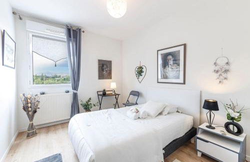 L'Aragon - Wifi - Balcon vue La Maine - Foto 5