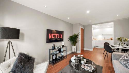 Luxury 1 bed flat, minutes from Canary Wharf and South Quay Station - Foto 4