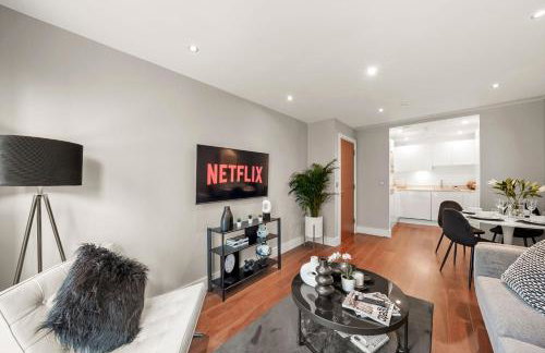 Luxury 1 bed flat, minutes from Canary Wharf and South Quay Station - Foto 4