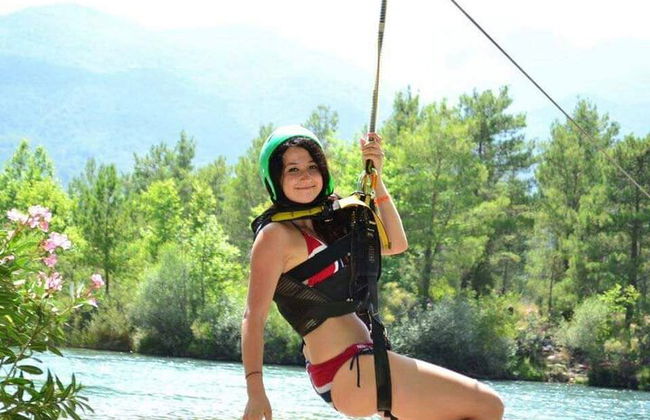 Tour misto: canyoning, rafting, zipline, da Alanya-Side-Antalya - Foto 10