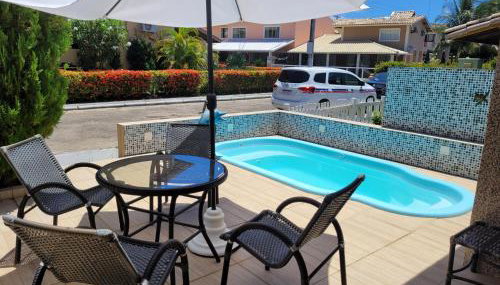 Casa 4 quartos, com piscina no Condominio Sol Marina Jacuipe com acesso a praia e ao rio de Jacuipe - Foto 2