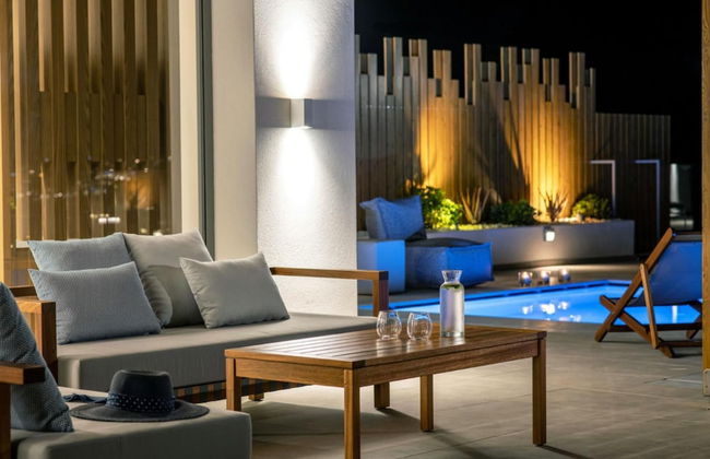 Blue Senses Villa Thalassa Next to the Beach Heated Pool - Foto 1