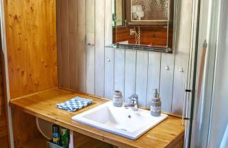 Chalet entier, vue panoramique, ruisseau et sauna. - Foto 60