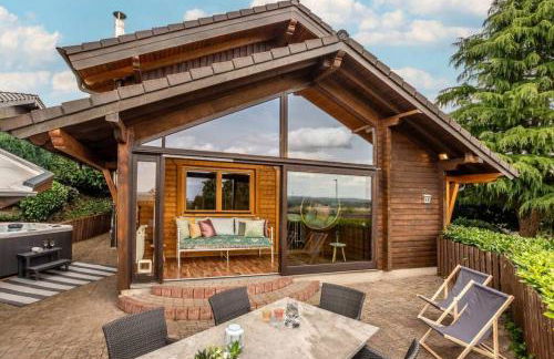 Panoramic Chalet Hot Tub, BBQ, view, terrace - Foto 1