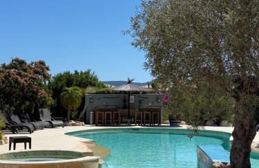 L'Hacienda Piscine chauffée à 28, spa, boulodrome et court de Tennis privés, 2 villas indépendantes - Foto 39