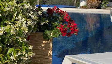 XL Villa Calonge - Foto 4, Garden, sunbed, Garden view