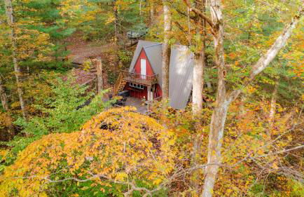 Waterfront A Frame with Dock Canoe Kayaks Family - Foto 15