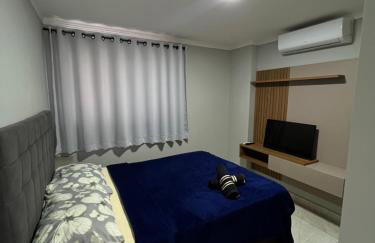 Flat de alto padrão ar condicionado piscina e academia - Foto 1