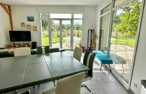 Maison éco-chic 4 chambres proche Lac et Troyes jardin WiFi nigloland - Foto 17