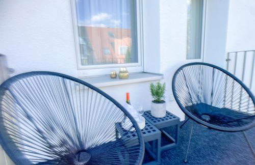 M-Style 02 Apartment mit Balkon 24h Self-Check-In, Free Parking, Netflix - Foto 13