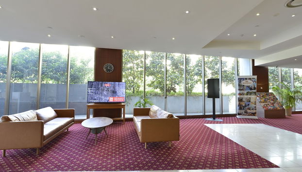 Sala de estar do lobby