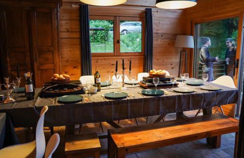 Superbe CHALET (14 personnes) & SAUNA au pied du Mont Blanc - Photo 6