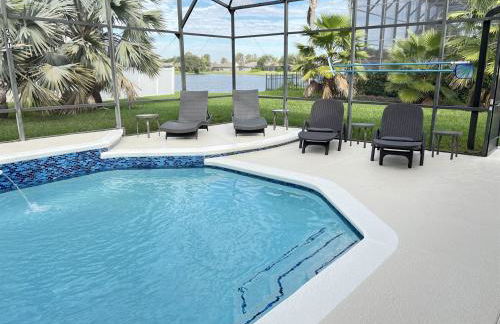 Magical Lakeview 4 Master Suites Pool Hot Tub BBQ Home Theater 2 Miles Disney - Foto 5
