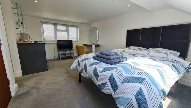 St Albans Stylish Suite With Kitchenette - Foto 4, Habitación