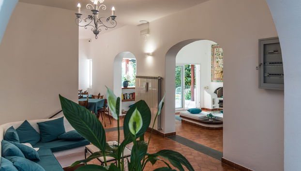 Zona de estar del vestíbulo