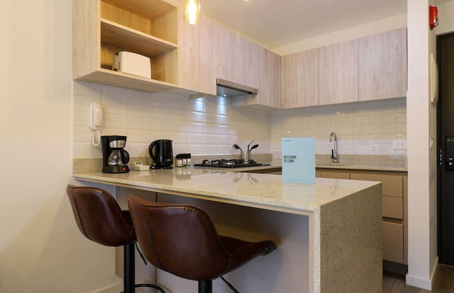 w Radiant 1BR With Modern Balcony in San Isidro - Foto 6