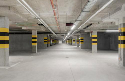Apartamenty Krakowska Nowe budownictwo 2025r Strzeżone i zamknięte osiedle z ochroną Darmowy parking zewnętrzny Płatny parking podziemny Samodzielne zameldowanie Duży taras Blisko lotnisko im Chopina i centrum Warszawy - Foto 9