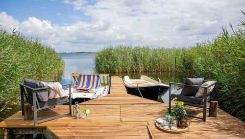 Boddenhuus - Traumhaus mit Steg und Boot - Foto 3