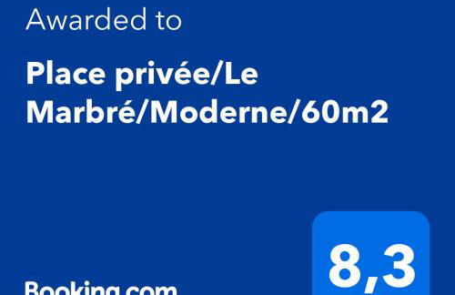 Le Marbré design 60m2, 2 Stars, Free parking - Foto 3