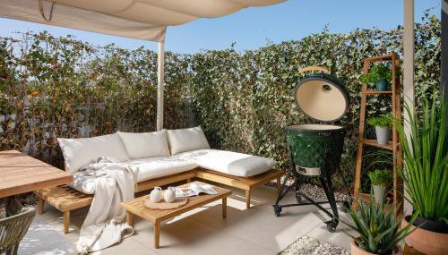 "CASA BELLA VITA" with large SPA and counter-current swimming near the beach! - Foto 3, Garden