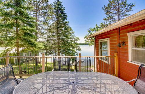 Waterfront Pequot Lakes Cabin Fire Pit and Views! - Foto 25
