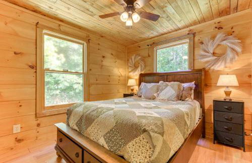 Secluded Cosby Cabin with Wraparound Deck - Foto 14