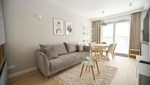 Beige 3city Apartment with Parking in Gdańsk by Noclegi Renters - Foto 2
