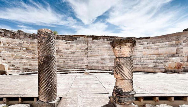 Resti di colonne romane di Segóbriga