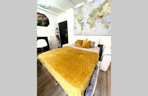 Exceptionnelle maison de ville ✧Cour privée ✧Métro - Foto 7