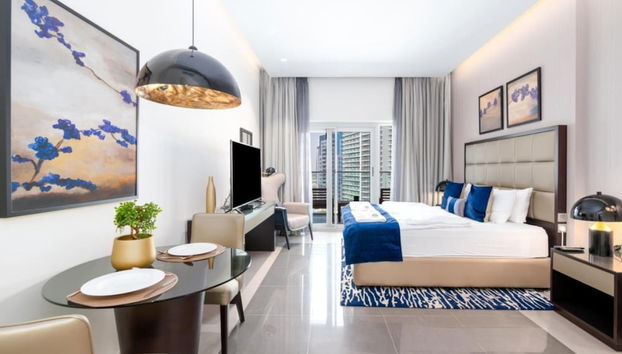 Stunning Studio Near Burj Khalifa - Foto 3, Habitación