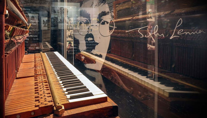 John Lennon’s last pian
