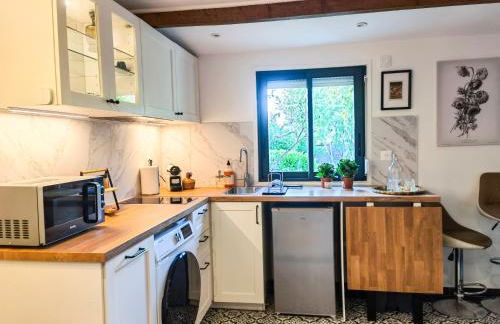 Exquisite tiny house with garden and air con - between Paris-Disneyland - 3mins from train station - Foto 6