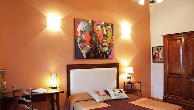 Vintage Mansion in Montepulciano With Pool - Foto 5, Habitación