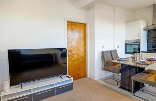 Zeenat Central Bury - Modern 2BR with Free Parking Sleeps 6 - Foto 9