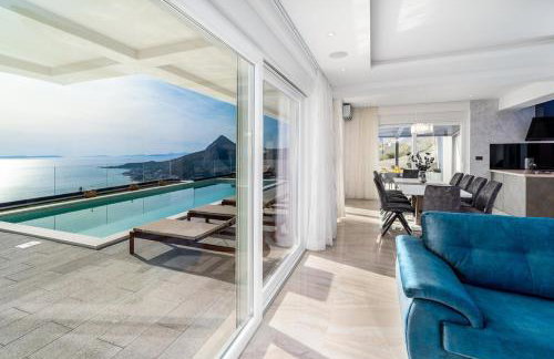 Villa BAMM with heated 36sqm pool, 5 en-suite bedrooms and panoramic sea views - Foto 13