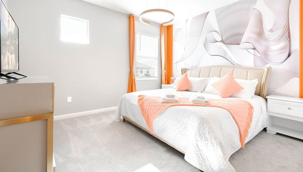 Veranda Palm Resort 15br 34 People Pool Spa Villa - Foto 2, Habitación