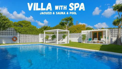 Villa CasaCara Marbella beachside Costabella -Spain - Photo 1, Garden, sunbed, Garden view