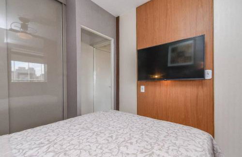 Flat sensacional 5 pessoas em condomínio moderno 2 suites climatizados - Foto 21