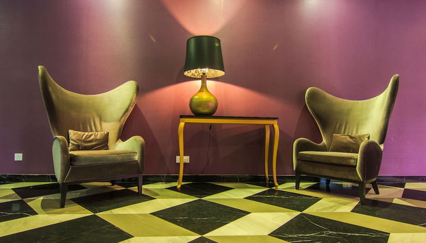 Sitzecke in der Lobby