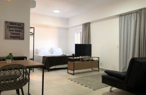 Apartamento Wi-fi, Split, Estacionamento e Piscina - Foto 7