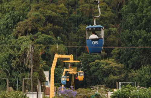Vista incrível -2 qtos c/ suíte -próx shopping e PUC c/ varanda e churrasqueira - Foto 47